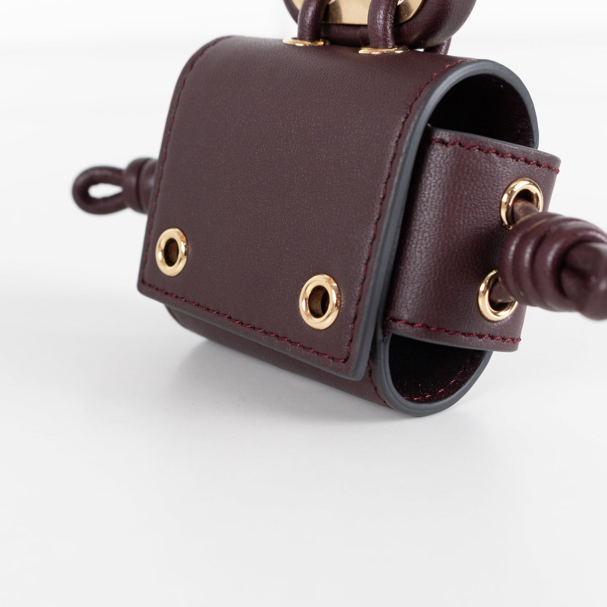 Anya Hindmarch Charm Character Earphone Case in Leather - Image 9