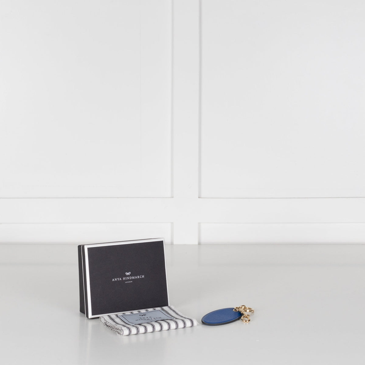 Anya Hindmarch Cobalt Bespoke Medium Keyring - Image 3