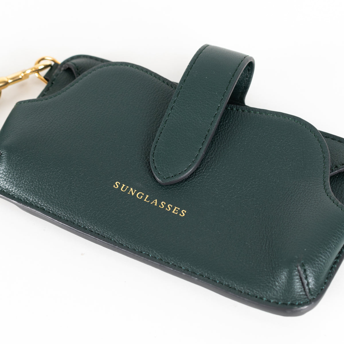 Anya Hindmarch Dark Green Nastro Phone Bag Crossbody - Image 11