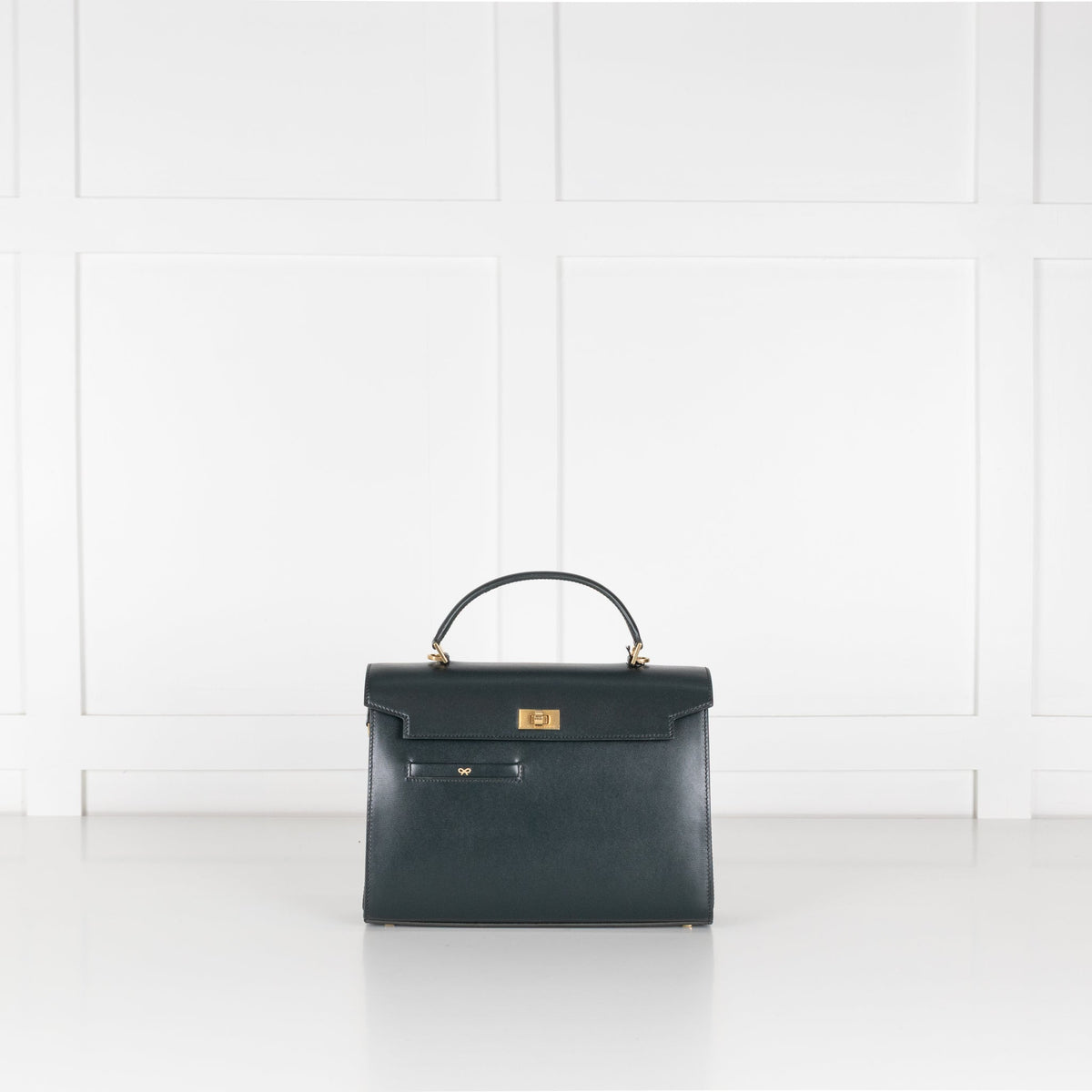 Anya Hindmarch Green Mortimer Top Handle Bag - Image 1