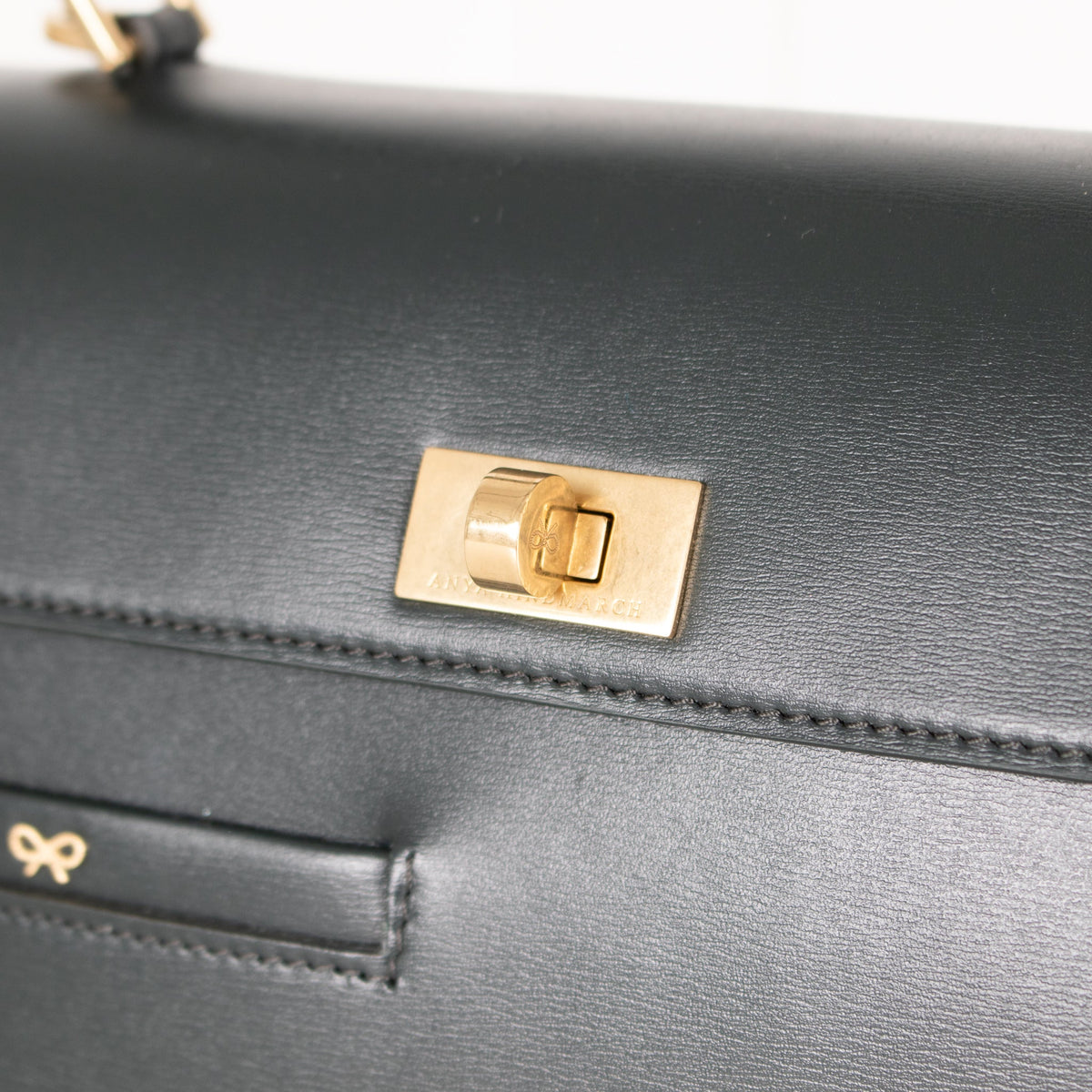Anya Hindmarch Green Mortimer Top Handle Bag - Image 8