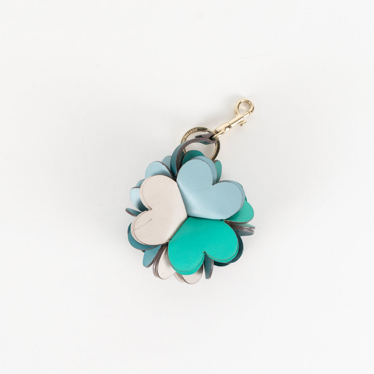Anya Hindmarch Multicoloured Hearts Keyring - Image 3