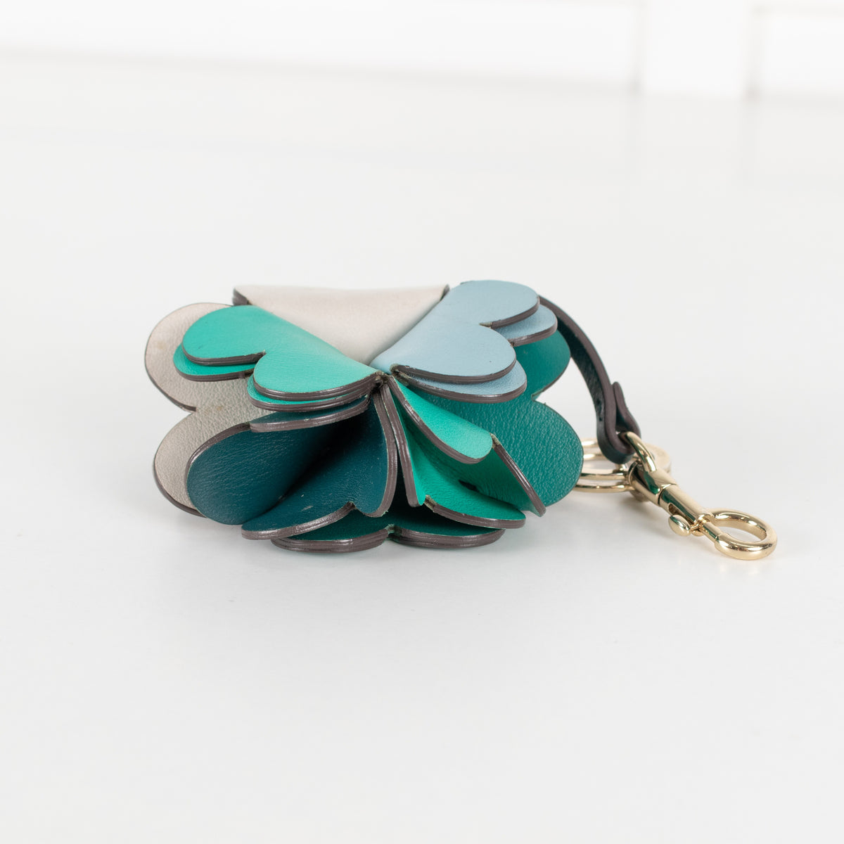 Anya Hindmarch Multicoloured Hearts Keyring - Image 4