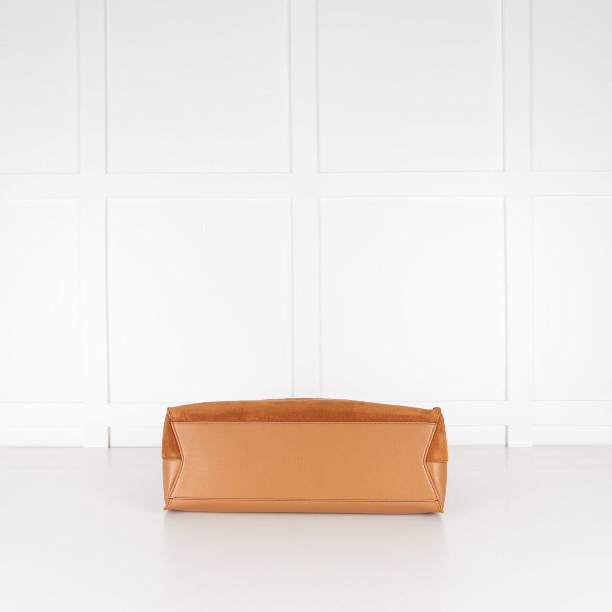 Anya Hindmarch Tan Suede Mortimer Large Tote - Image 5