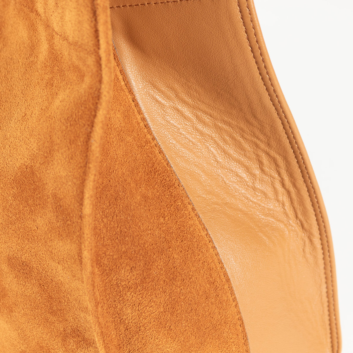 Anya Hindmarch Tan Suede Mortimer Large Tote - Image 8