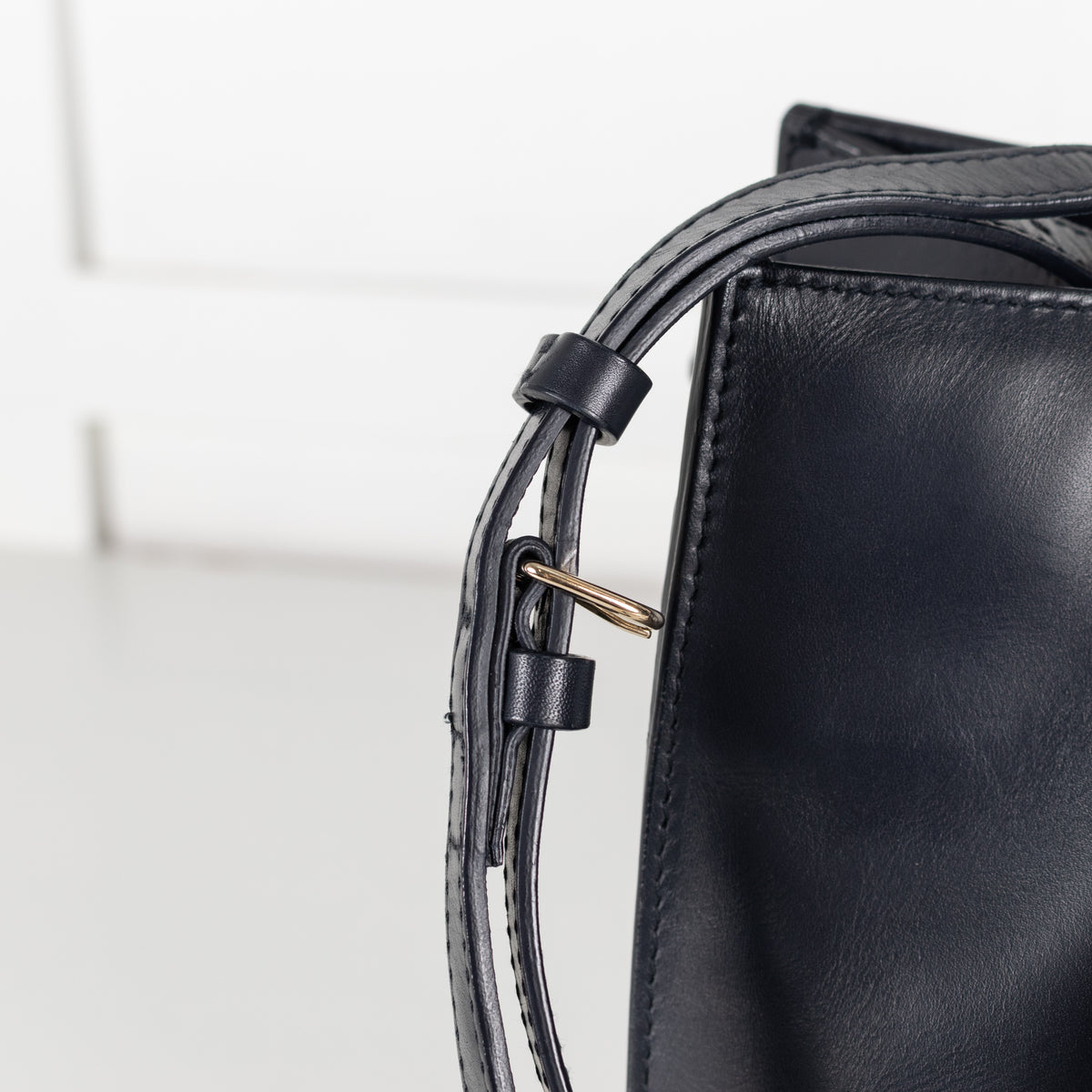 Balenciaga Black Leather Padlock All Afternoon Tote Bag - Image 18