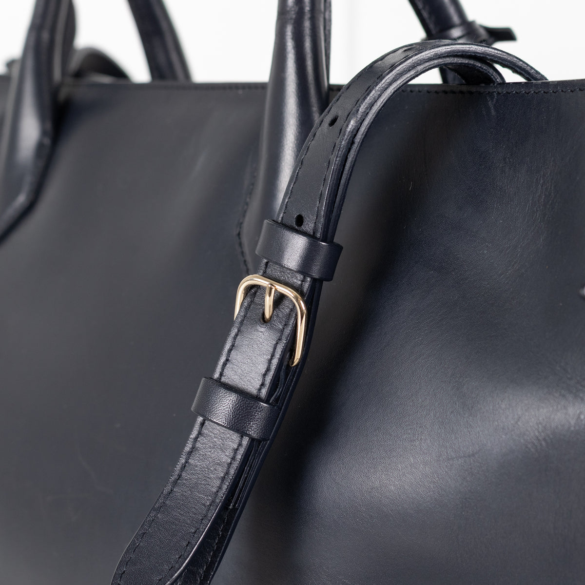 Balenciaga Black Leather Padlock All Afternoon Tote Bag - Image 20
