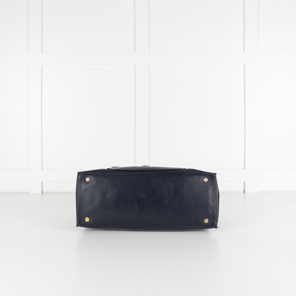 Balenciaga Black Leather Padlock All Afternoon Tote Bag - Image 9