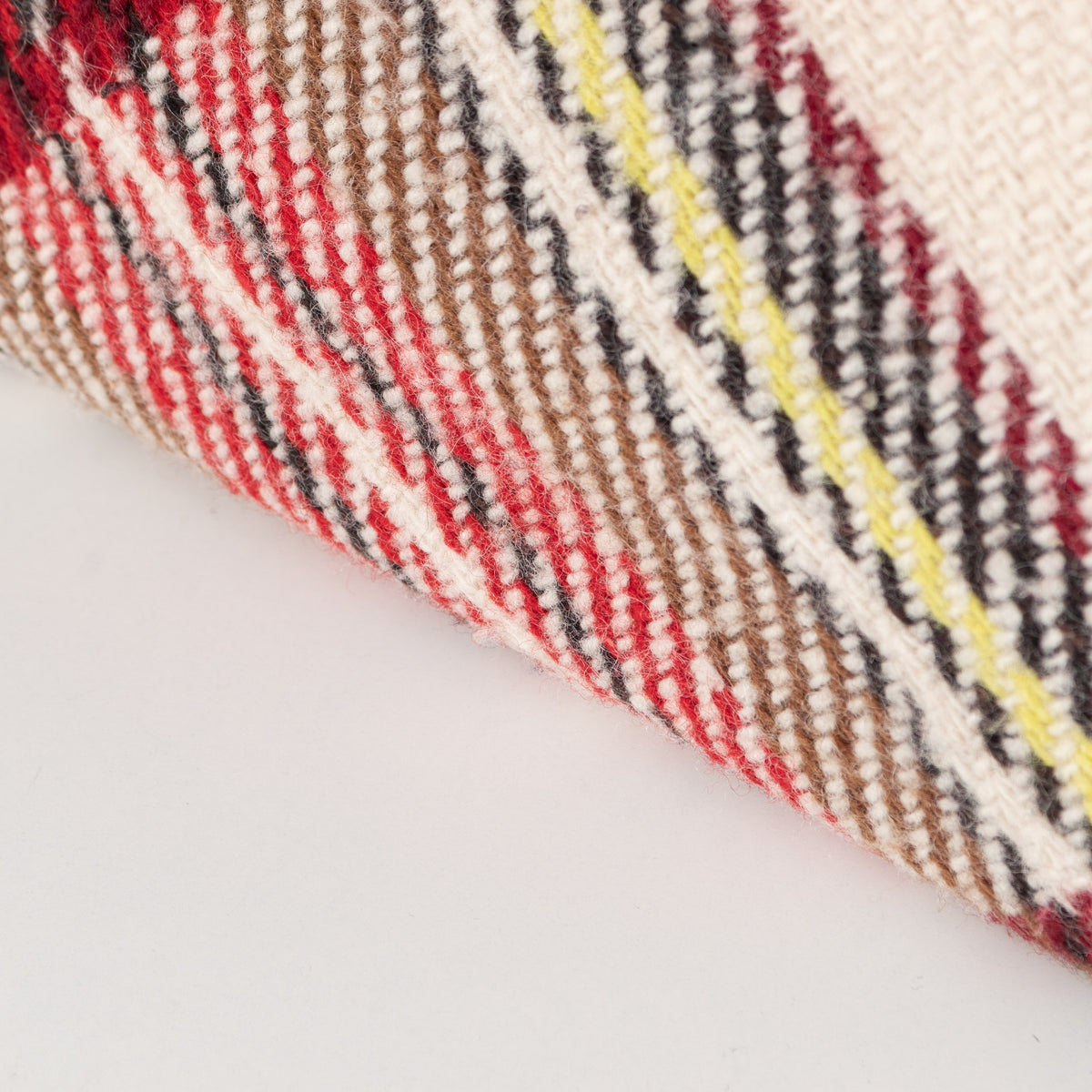 Burberry London Wool Check Handle Bag Red Plaid Tote - Image 18