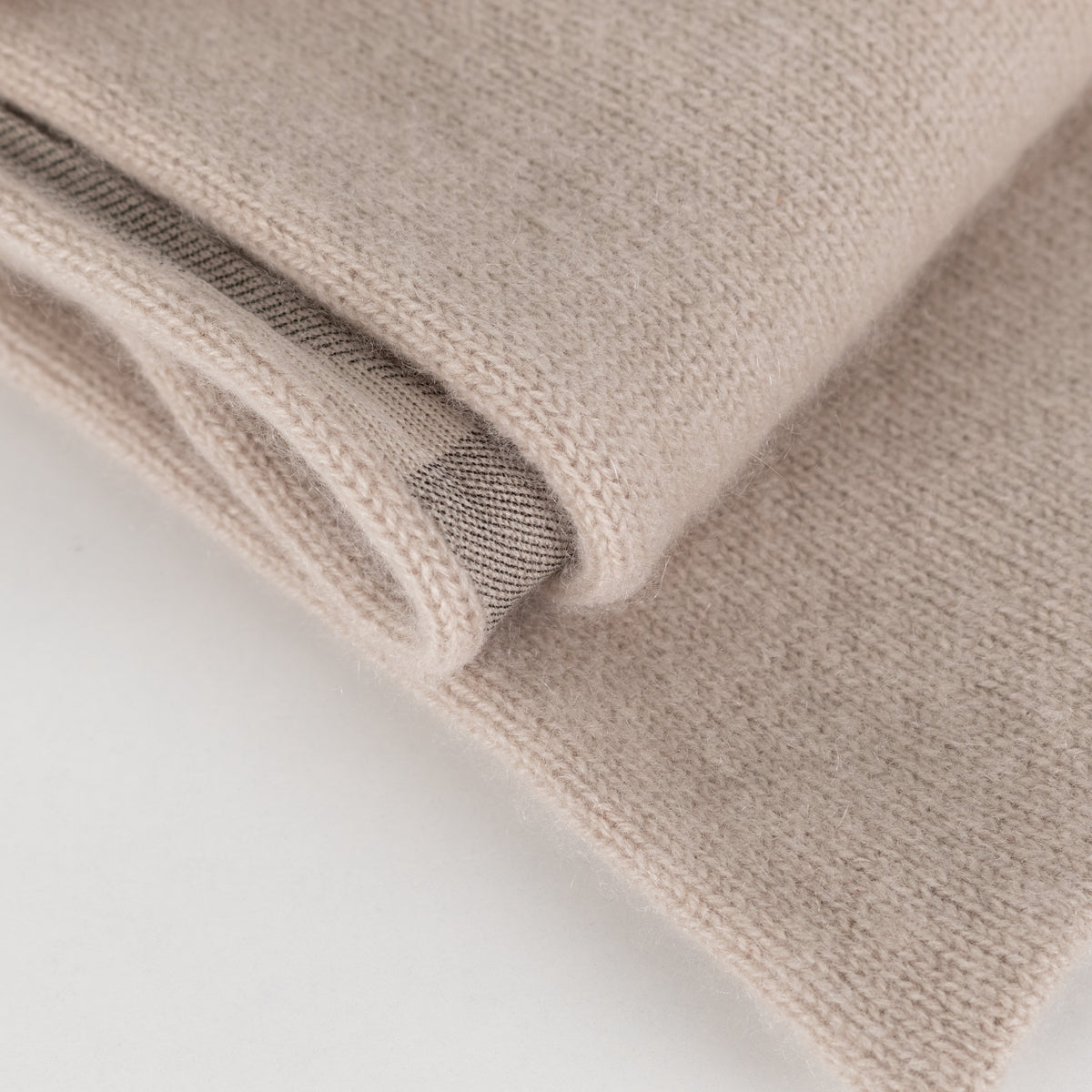 Burberry Taupe Reversible Long Scarf - Image 7