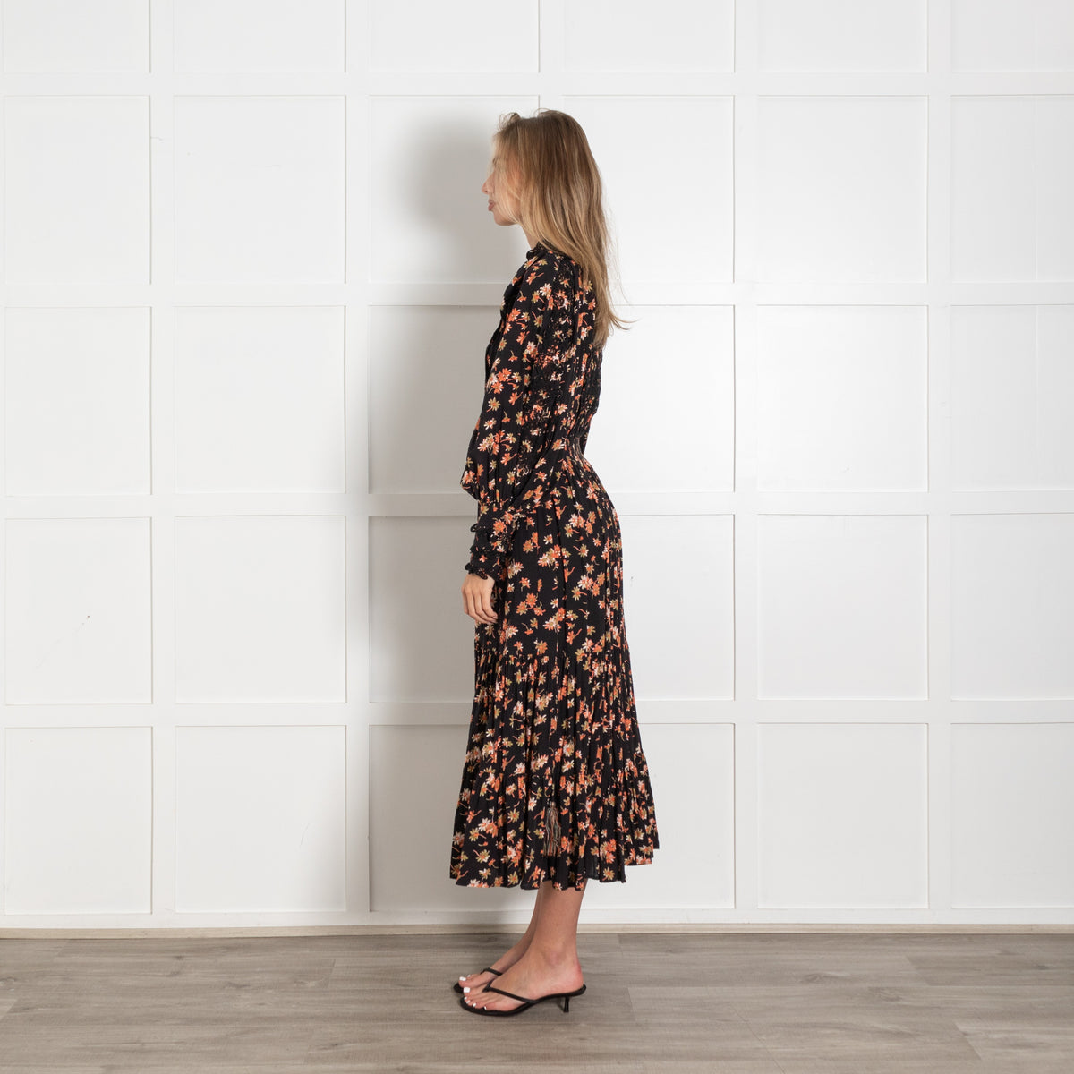 byTiMo Bohemian Midi Dress Evening Field Floral - Image 4