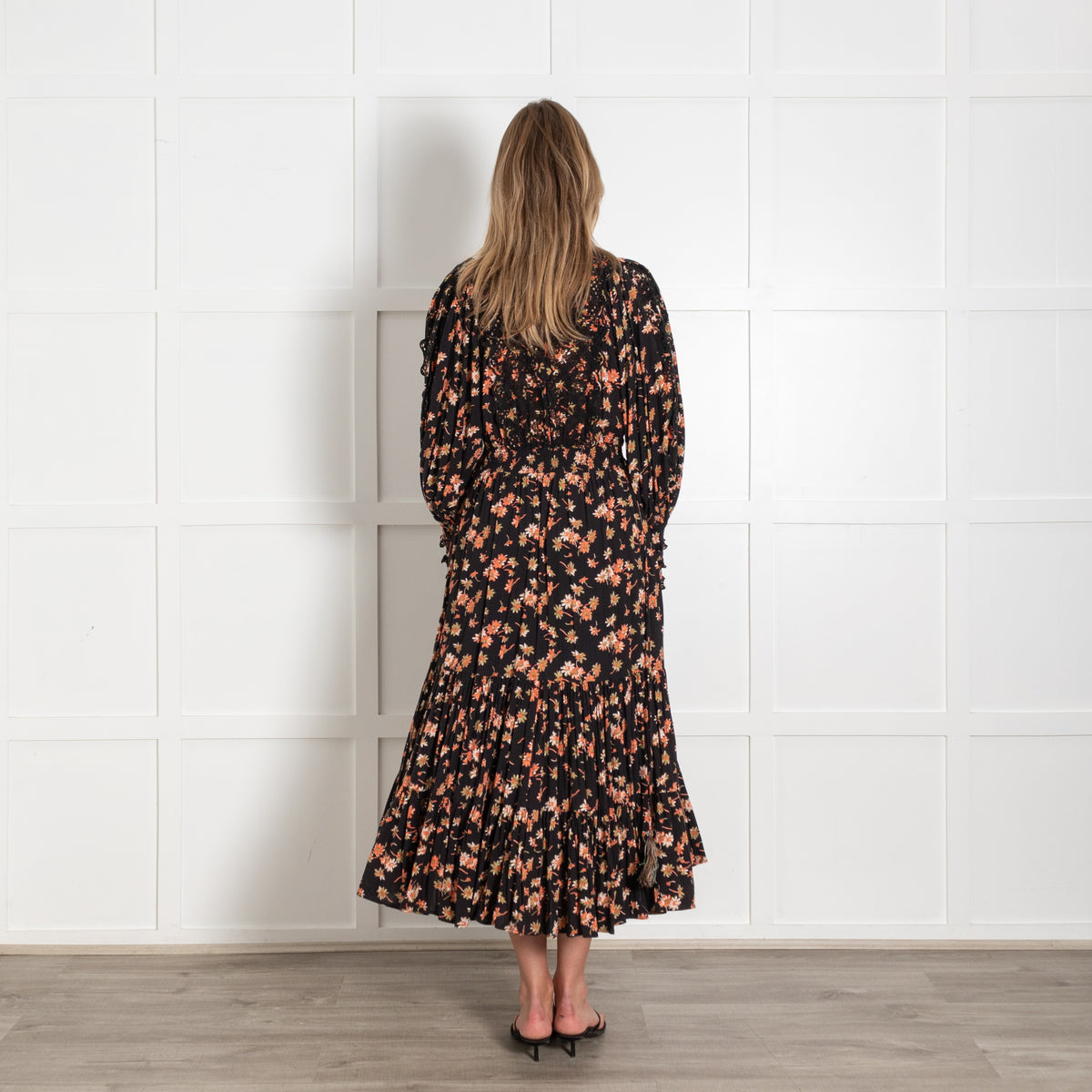 byTiMo Bohemian Midi Dress Evening Field Floral - Image 5