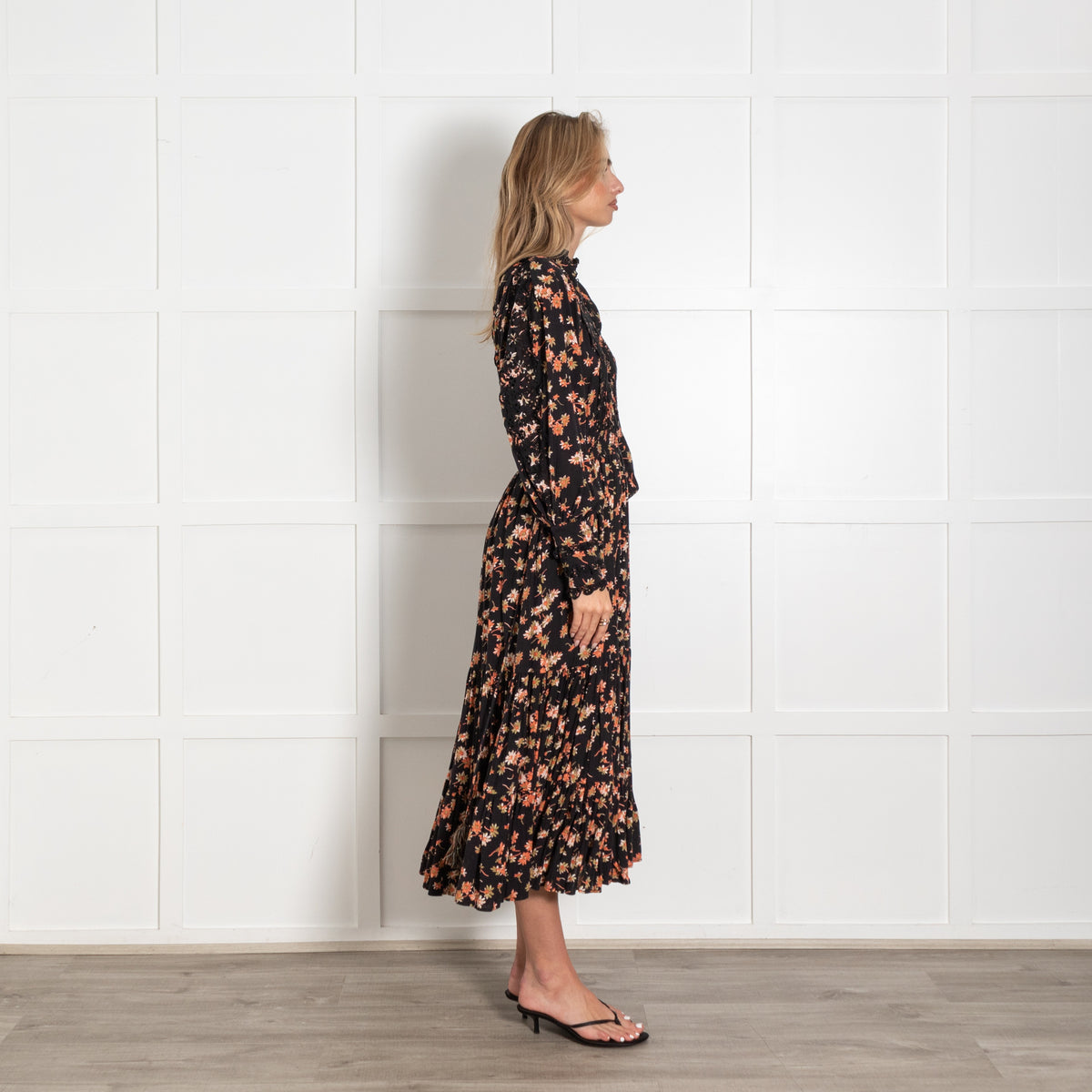 byTiMo Bohemian Midi Dress Evening Field Floral - Image 6