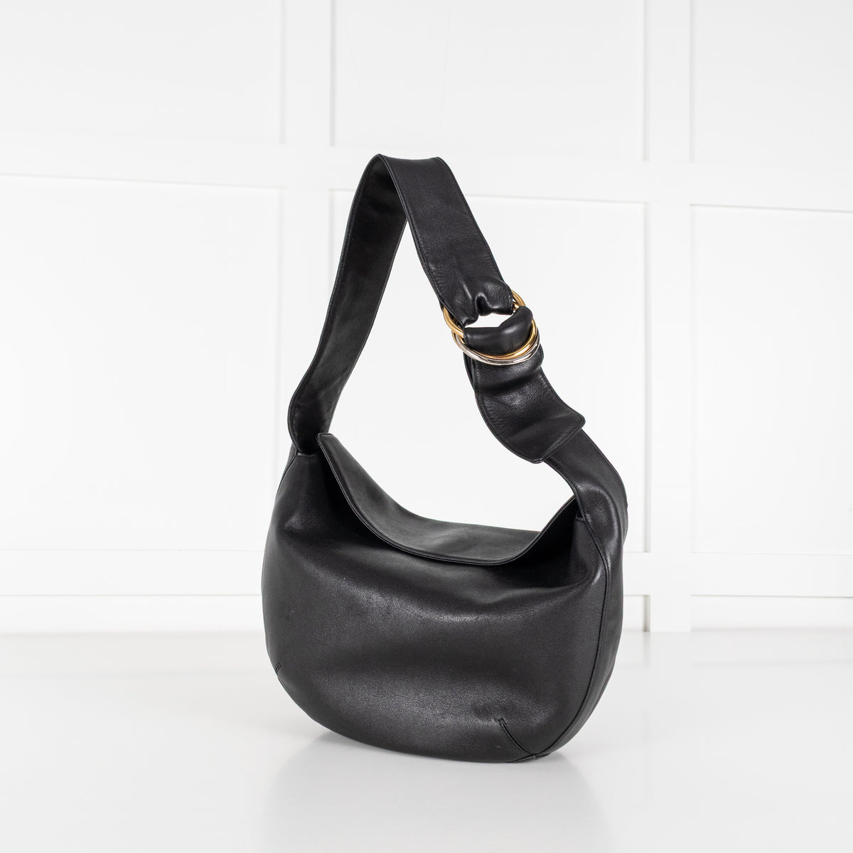 Cartier Black Trinity Hobo Handle Handbag - Image 5