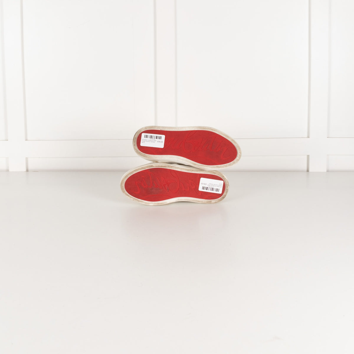 Christian Louboutin Gold Cream Donna Trainers - Image 7