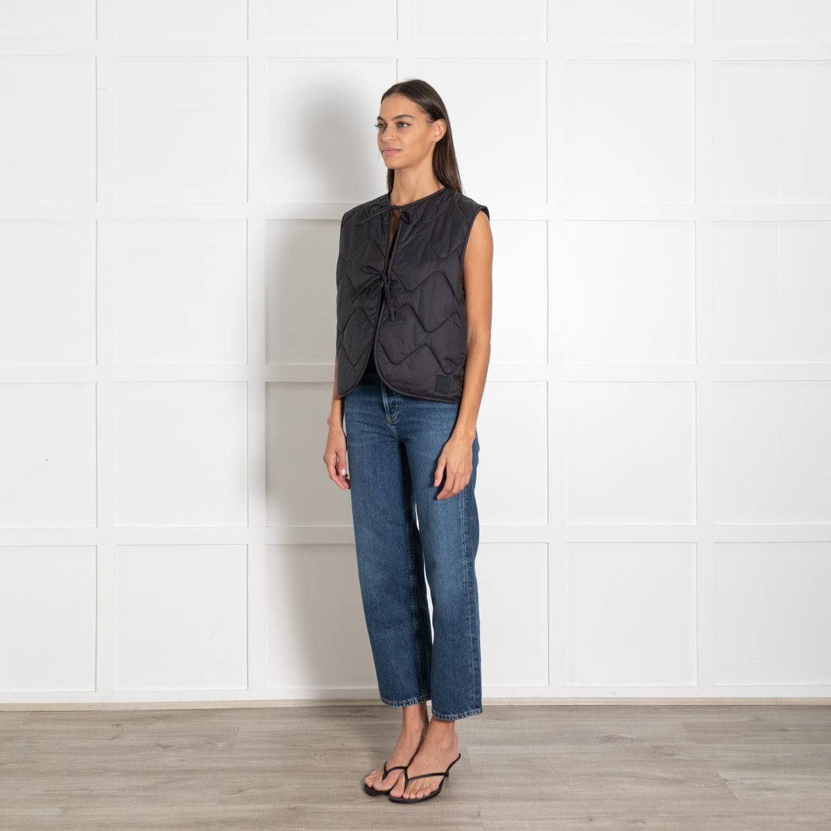 Coach Black Quilted Vest - Image 3