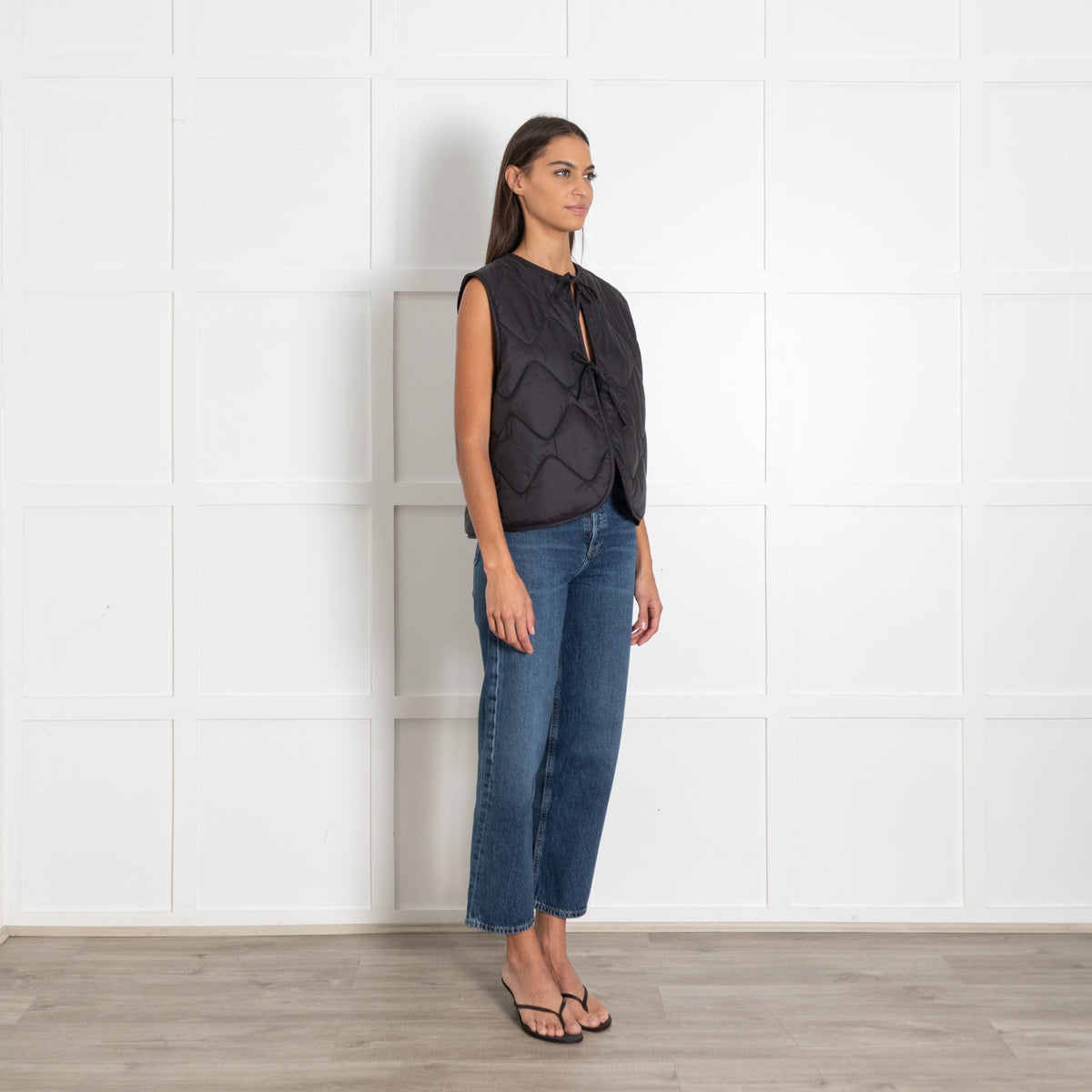 Coach Black Quilted Vest - Image 7