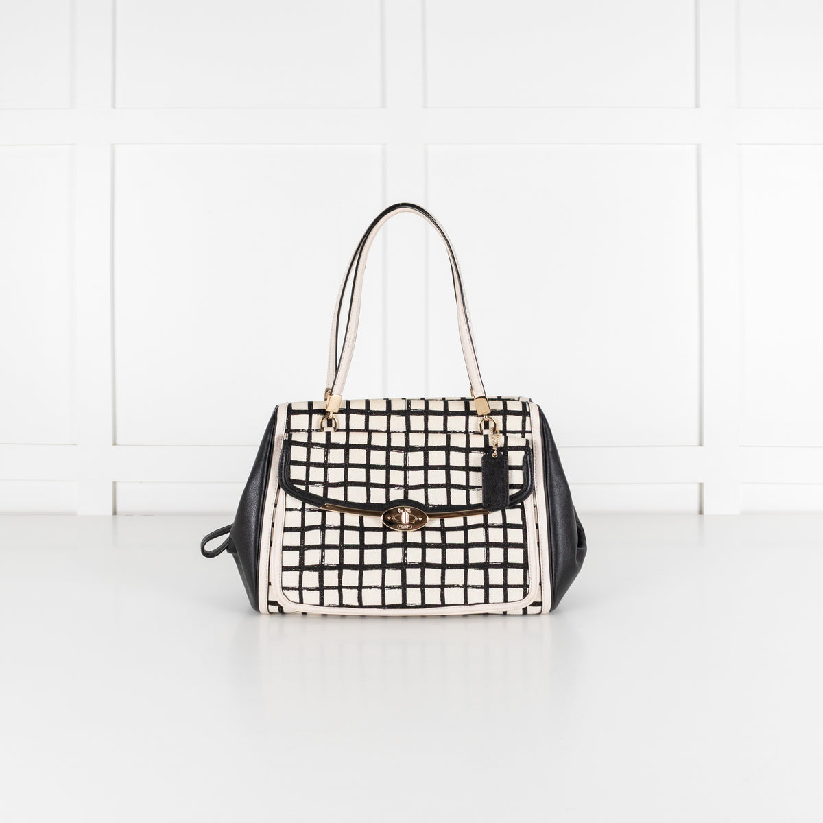 Madison Graphic Print Madeline Satchel Bag - Image 1