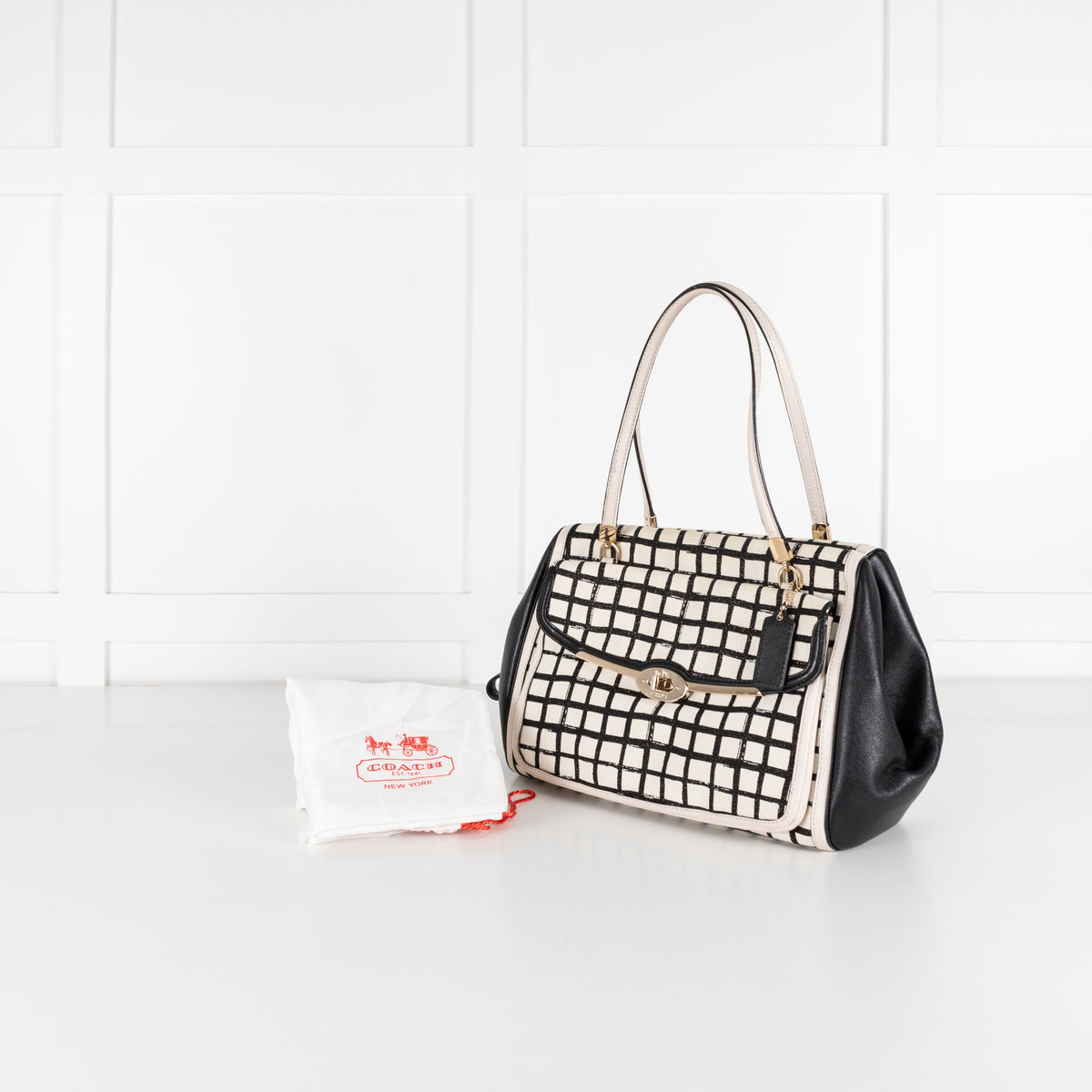 Madison Graphic Print Madeline Satchel Bag - Image 3