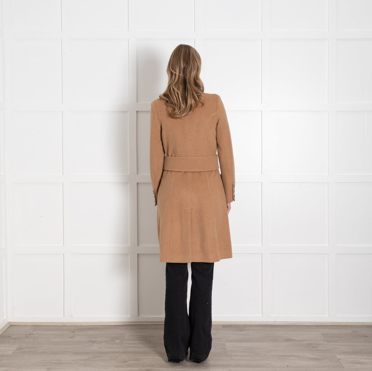 Freda Camel Long Coat - Image 5
