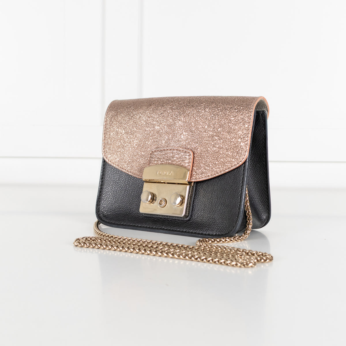 Black Metropolis Interchangeable Flaps Crossbody Bag - Image 6