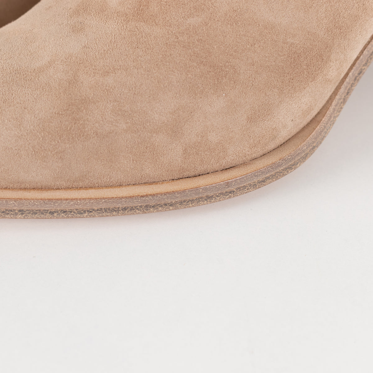 Gianvito Rossi Beige Suede Pointy Ankle Boots - Image 15