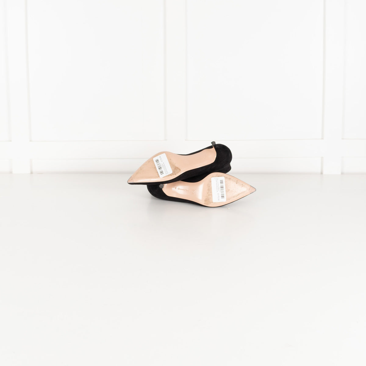 Gianvito Rossi Black Suede Shoe Boots - Image 7