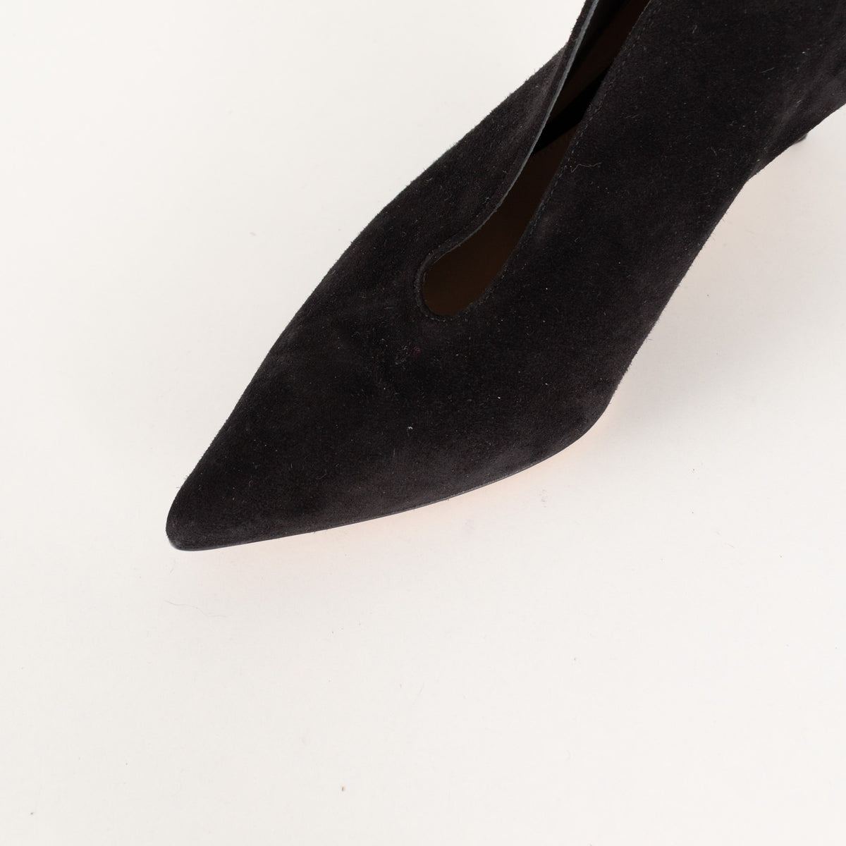 Gianvito Rossi Black Suede Shoe Boots - Image 9