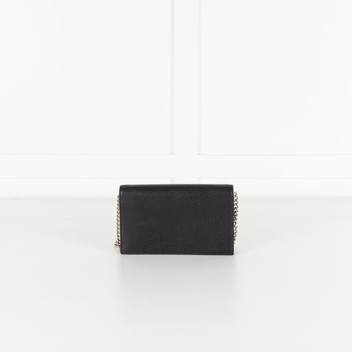 Gucci Black Betty Leather Wallet On Chain - Image 3