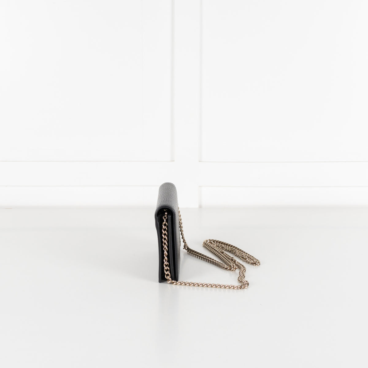 Gucci Black Betty Leather Wallet On Chain - Image 4