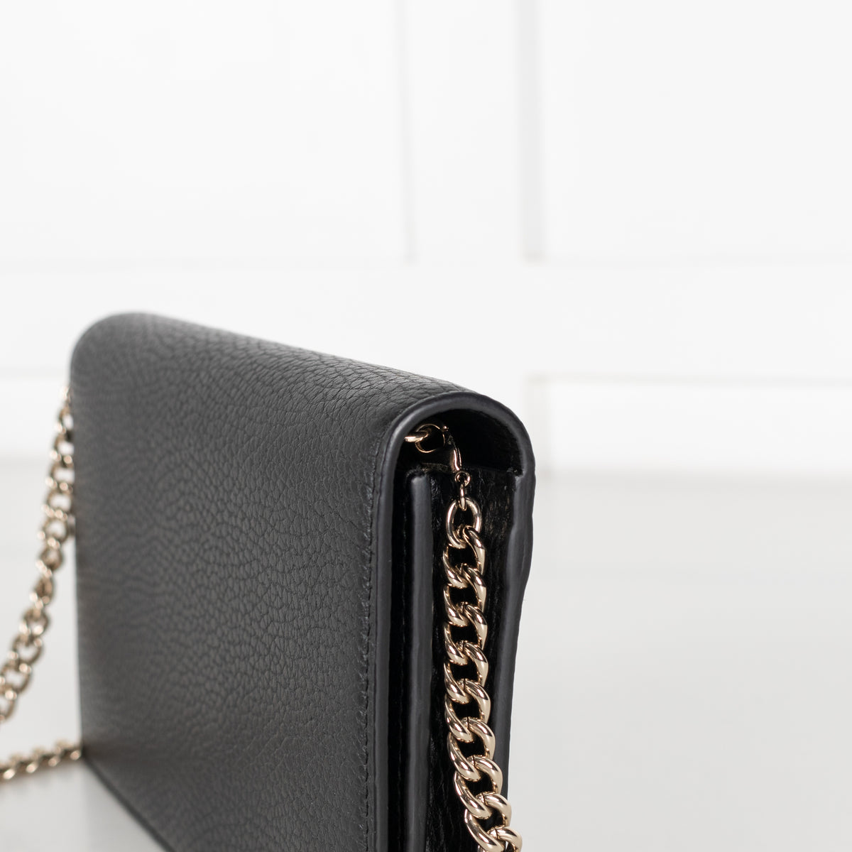 Gucci Black Betty Leather Wallet On Chain - Image 9