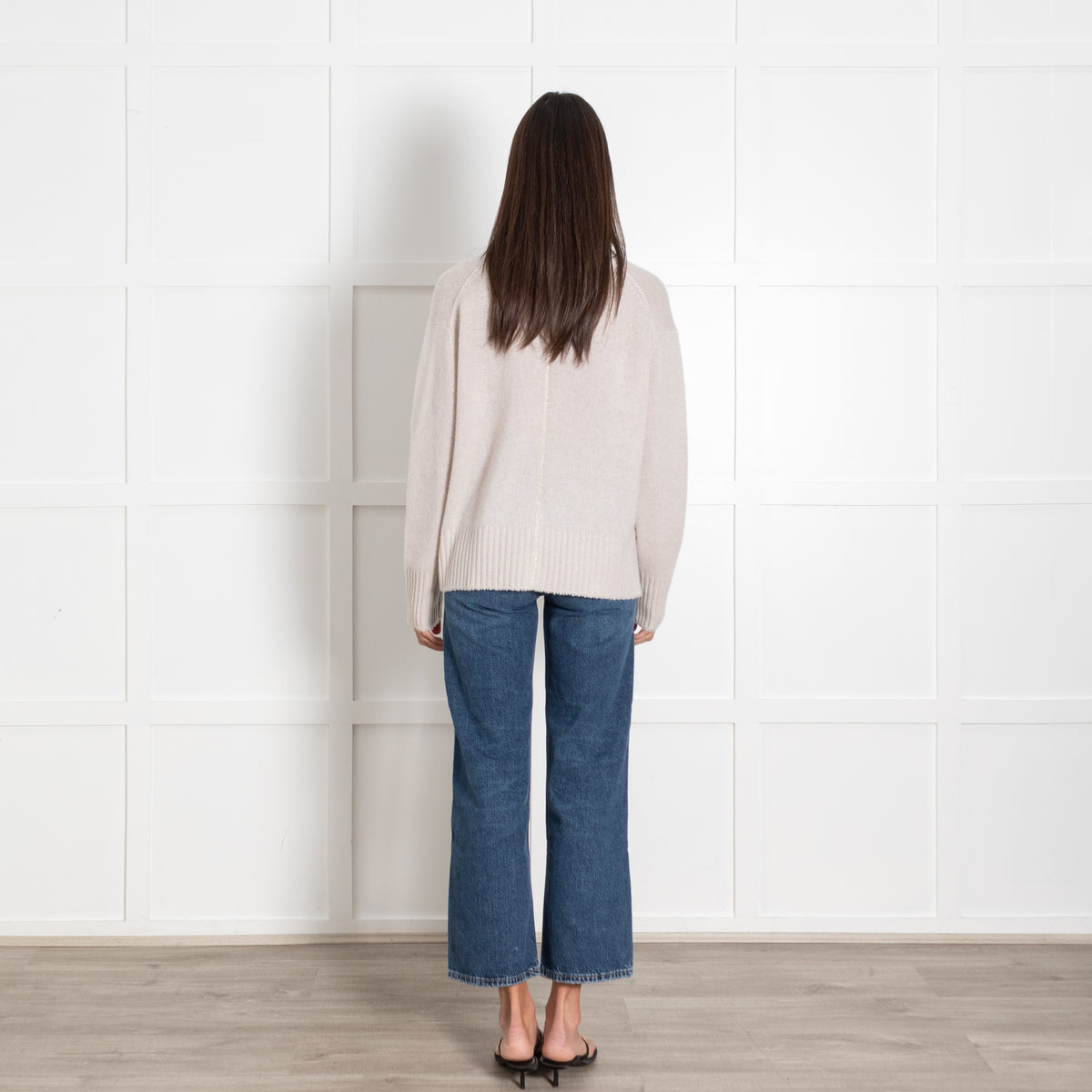 Henry Christ 100% Cashmere Button-Front Cardigan - Image 5