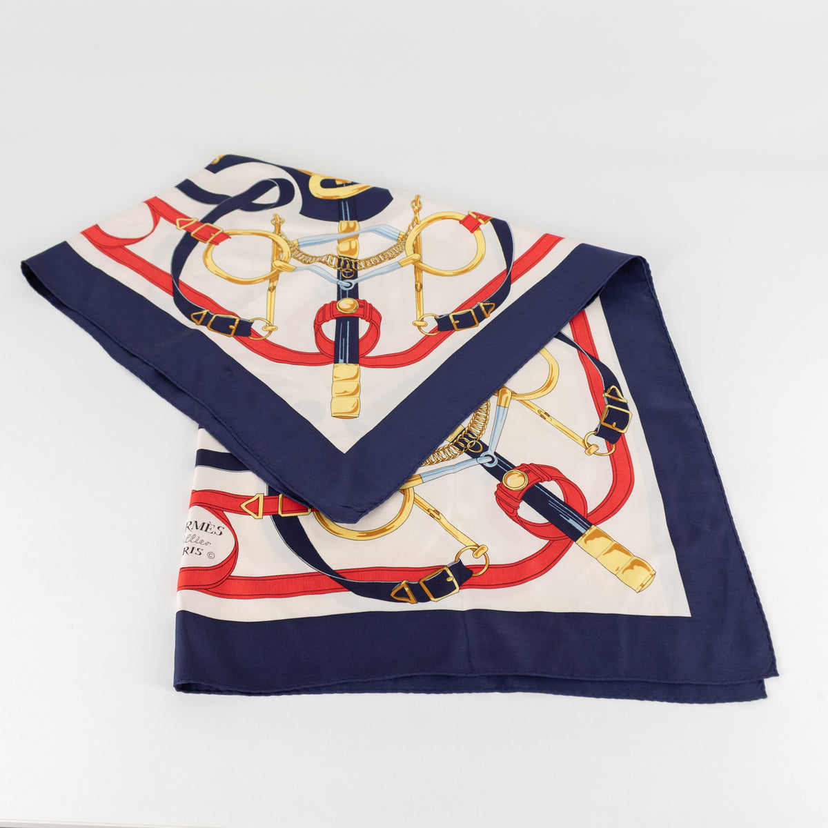 Hermes Eperon D'Or Silk Scarf - Image 1