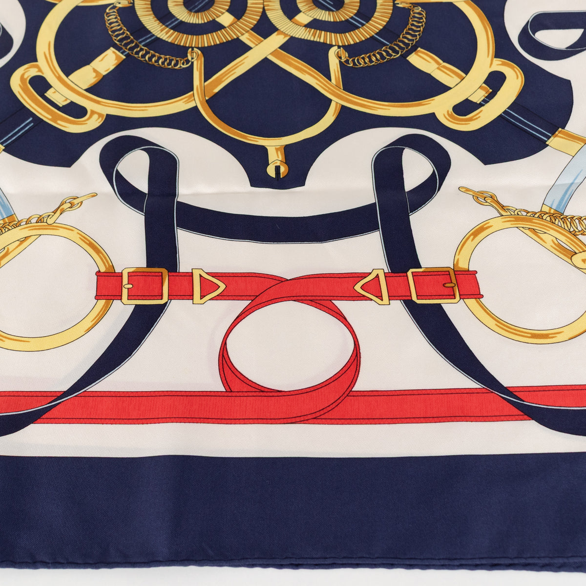 Hermes Eperon D'Or Silk Scarf - Image 12