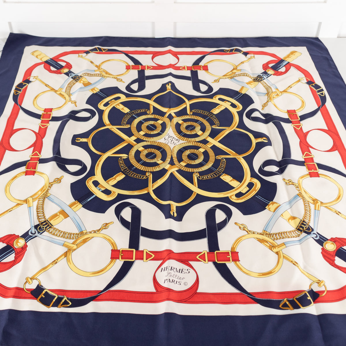 Hermes Eperon D'Or Silk Scarf - Image 3