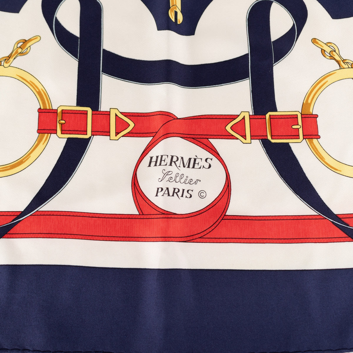 Hermes Eperon D'Or Silk Scarf - Image 4