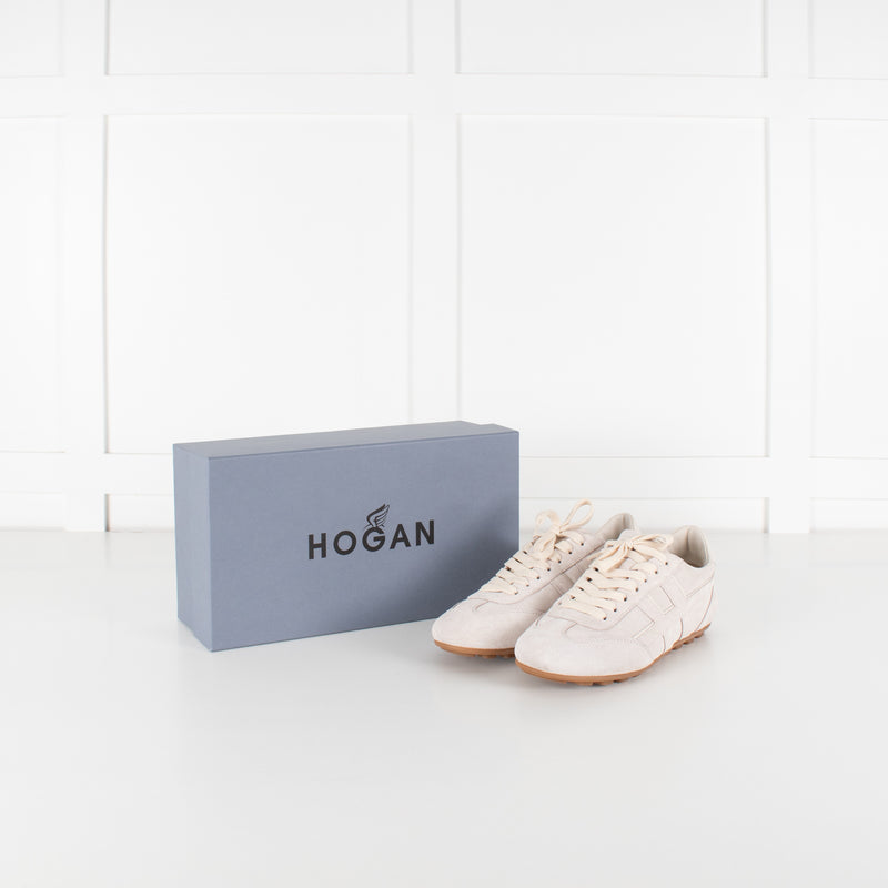 Hogan Olympia Suede Grey Sneakers - Image 2