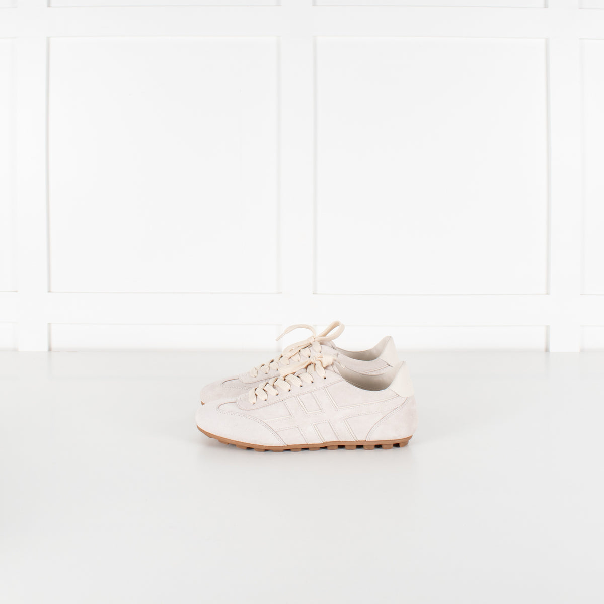 Hogan Olympia Suede Grey Sneakers - Image 4
