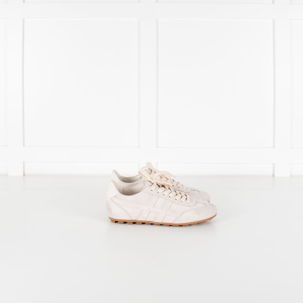 Hogan Olympia Suede Grey Sneakers - Image 6
