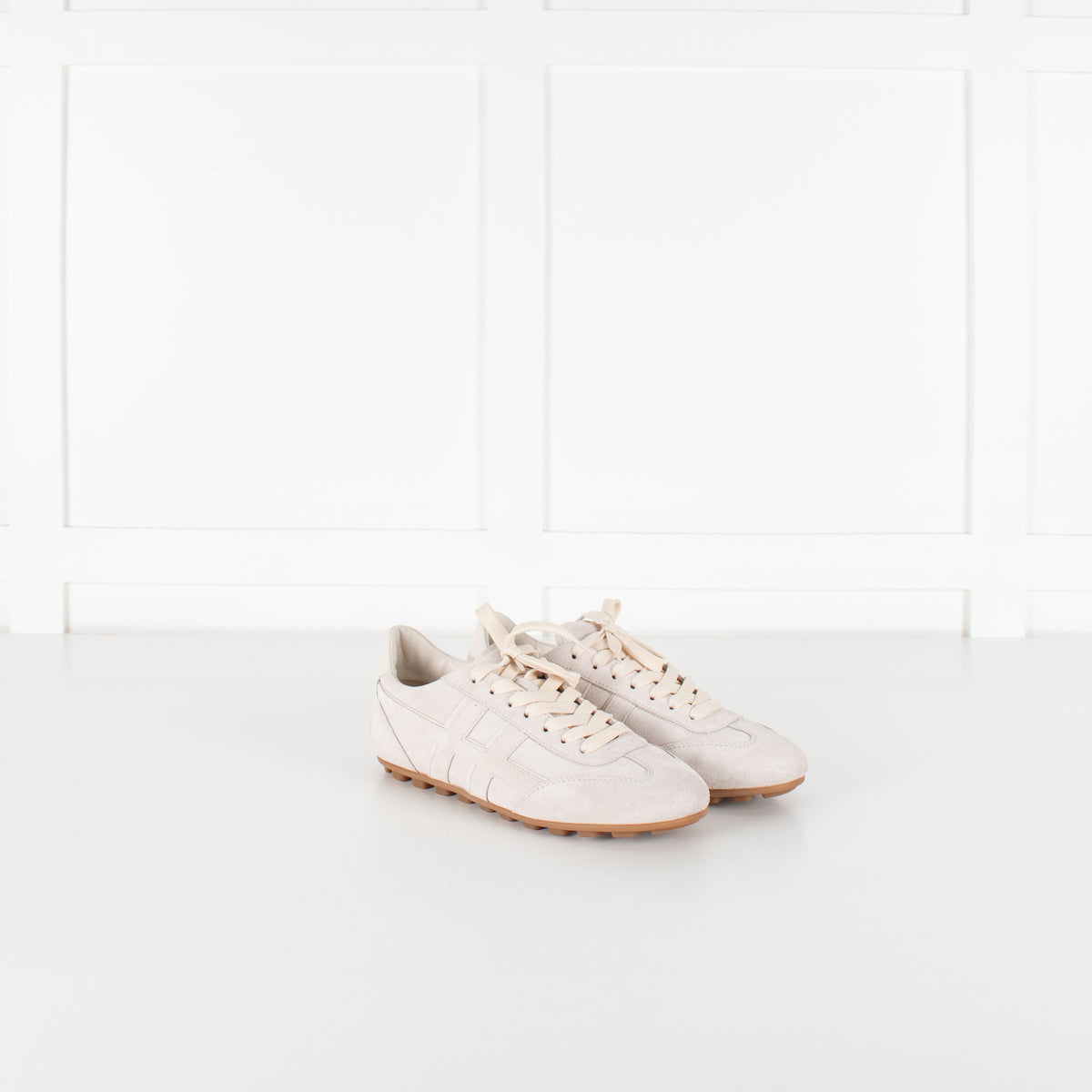 Hogan Olympia Suede Grey Sneakers - Image 7
