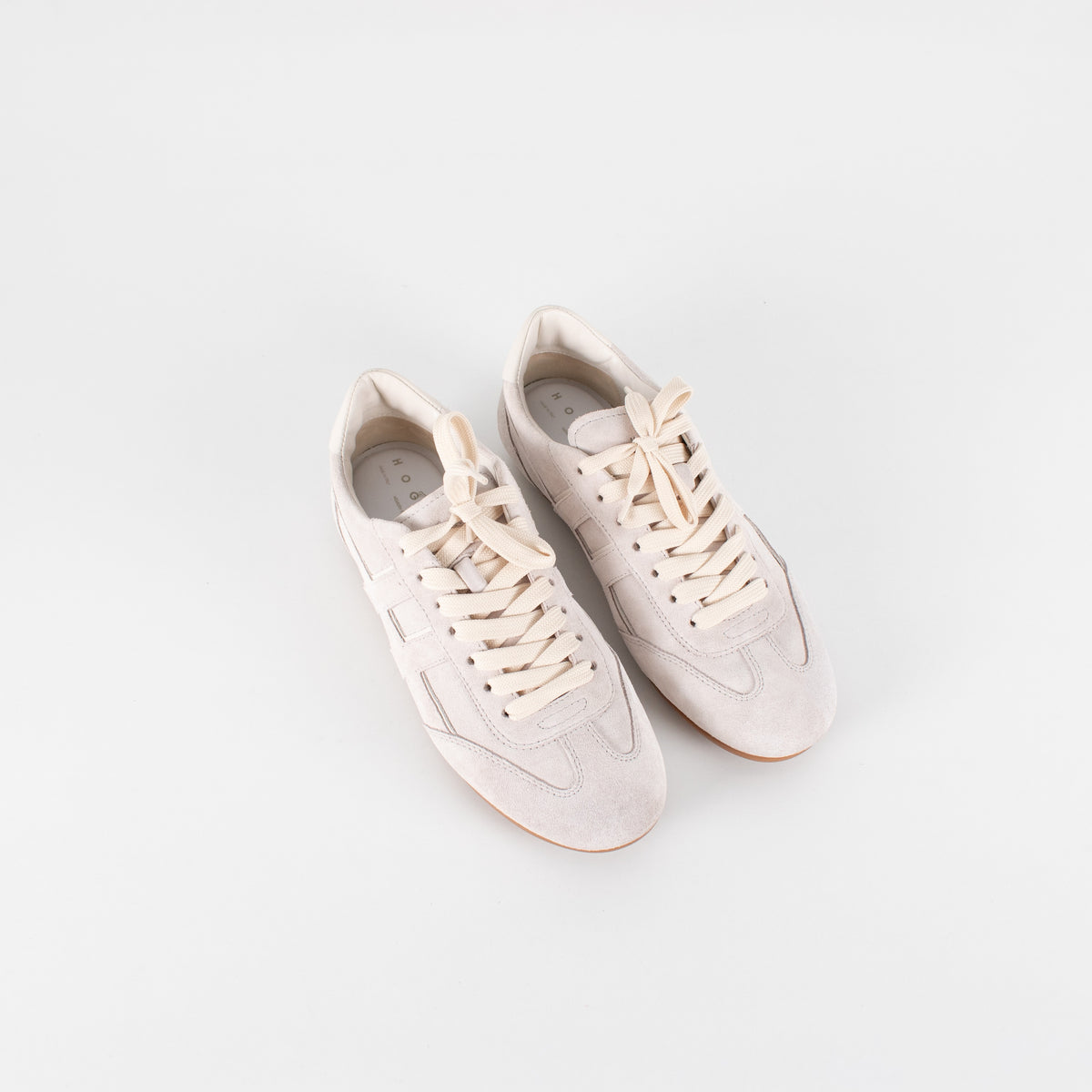 Hogan Olympia Suede Grey Sneakers - Image 9