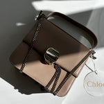 Chloé Powder Beige Small Top Handle
