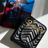 Gucci Black Marmont Matelasse Mini Bag