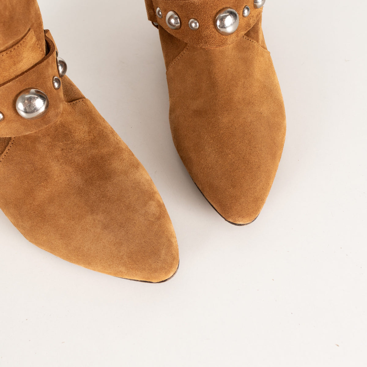 Isabel Marant Stania Tan Suede Ankle Boot UK 39 - Image 13