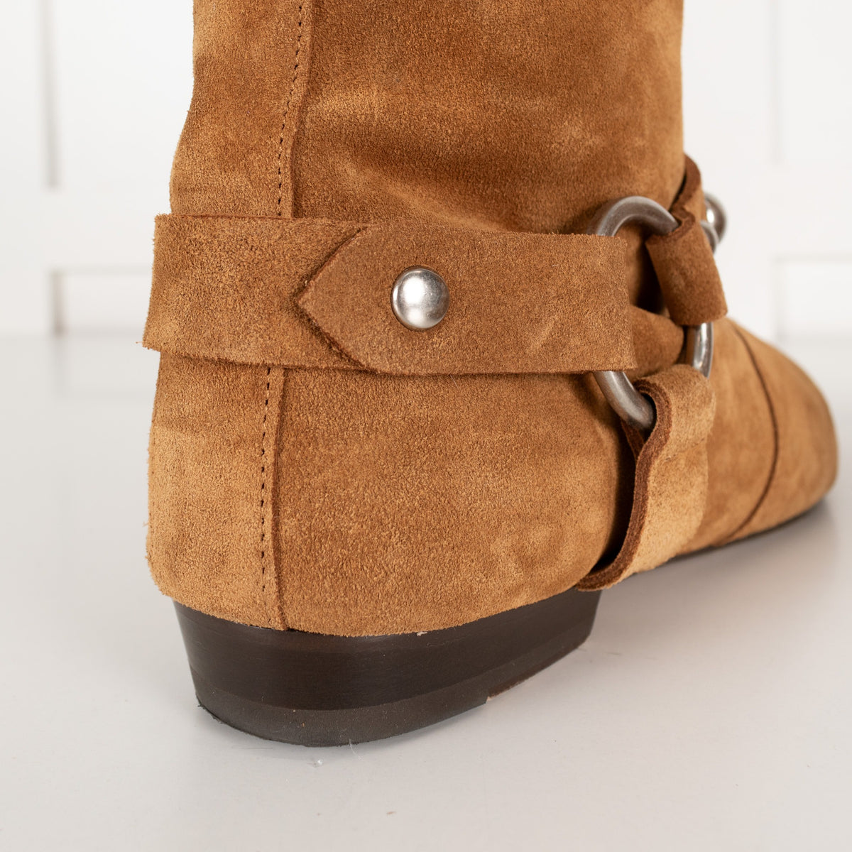 Isabel Marant Stania Tan Suede Ankle Boot UK 39 - Image 14