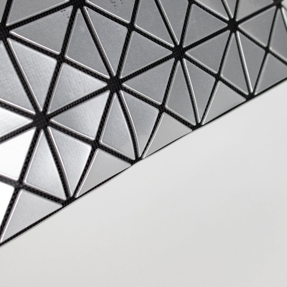 Bao Bao Issey Miyake Lucent Silver Grey Crossbody Bag - Image 13