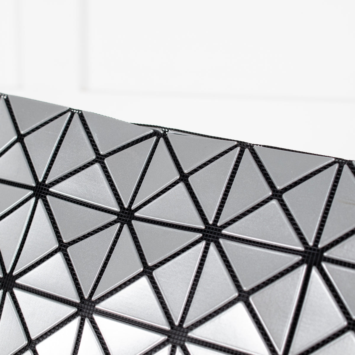 Bao Bao Issey Miyake Lucent Silver Grey Crossbody Bag - Image 8