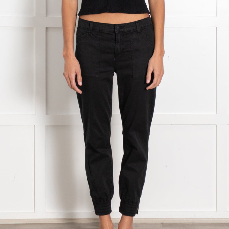 J Brand Black Arkin Zip Ankle Jogger Jeans - Image 2