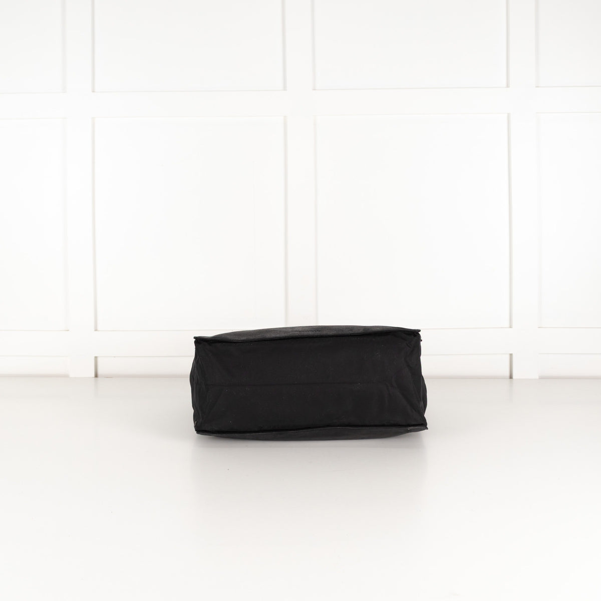 Jil Sander Black Leather Tote with Nylon Side Panels - Image 10