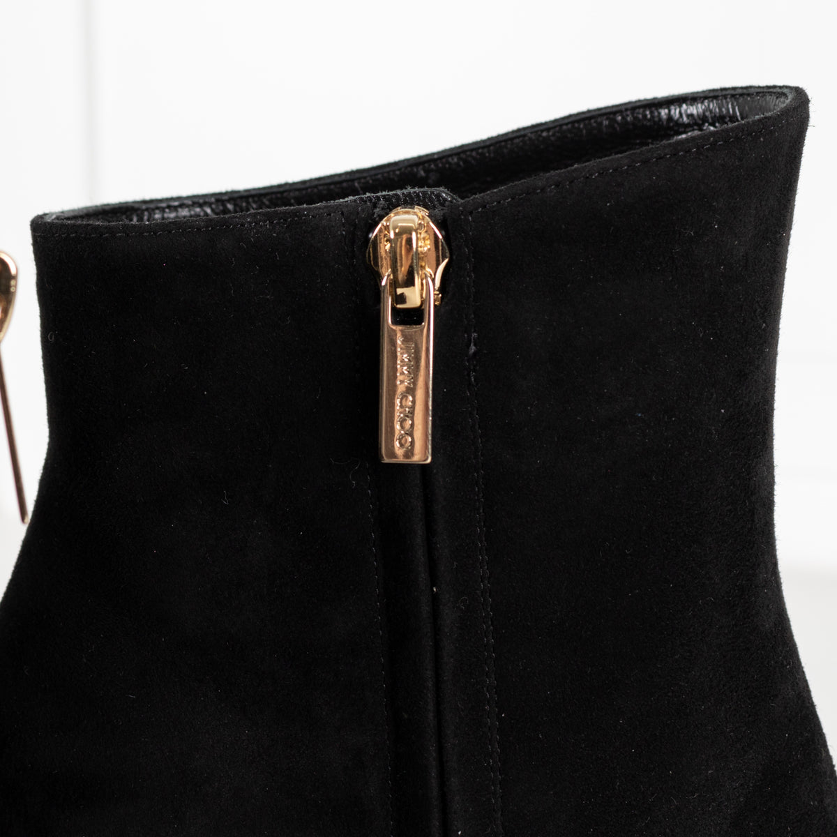 Jimmy Choo Black Suede Helaine 85 Sue Pointed Toe Stiletto Ankle Boots - Image 15
